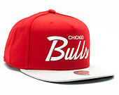 Kšiltovka Mitchell & Ness Tempo Chicago Bulls Red Snapback
