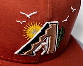 Kšiltovka New Era 9FIFTY MLB Summer Icon Arizona Diamondbacks Retro - Terracotta