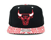 Kšiltovka Mitchell & Ness Chicago Bulls Aztec Black Snapback