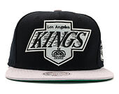 Kšiltovka Mitchell & Ness Big Logo Two Tone Los Angeles Kings Black Snapback