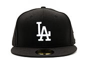 Kšiltovka New Era 59FIFTY MLB Basic Los Angeles Dodgers - Black / White