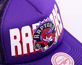 Kšiltovka Mitchell & Ness NBA Billboard Trucker Snapback Hwc Toronto Raptors Purple