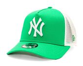 Dětská kšiltovka New Era 9FORTY Kids A-Frame Trucker MLB New York Yankees - Sour Green / White