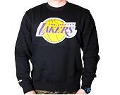 Mikina Mitchell & Ness Los Angeles Lakers Team Logo Crewneck Black