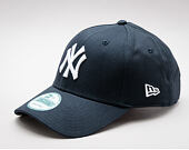 Kšiltovka New Era 9FORTY MLB League Basic New York Yankees - Navy / White