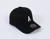 Kšiltovka State of WOW ALPHABET - Alpha Baseball Cap Crown 2 Black/White Strapback