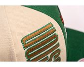 Kšiltovka Mitchell & Ness NBA Pop Panel Snapback Boston Celtics Off White / Green