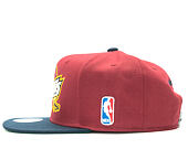 Kšiltovka Mitchell & Ness Big Logo Two Tone Cleveland Cavaliers Maroon Snapback
