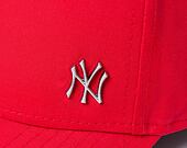 Kšiltovka New Era 9FORTY Flawless Essential Logo New York Yankees - Scarlet