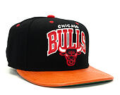 Kšiltovka Mitchell & Ness MVP Chicago Bulls Black/Orange Snapback