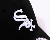 Kšiltovka New Era 9FORTY MLB Patch Chicago White Sox Cooperstown Black / Kelly Green