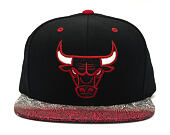 Kšiltovka Mitchell & Ness Court Vision Chicago Bulls Black Snapback