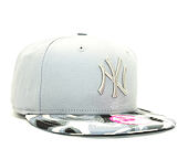 Dámská Kšiltovka New Era Shattered Anim New York Yankees Gray Snapback