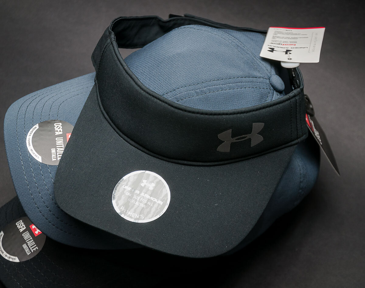 K ilt Under Armour Fly Fast Visor Black Strapback Snapbacks