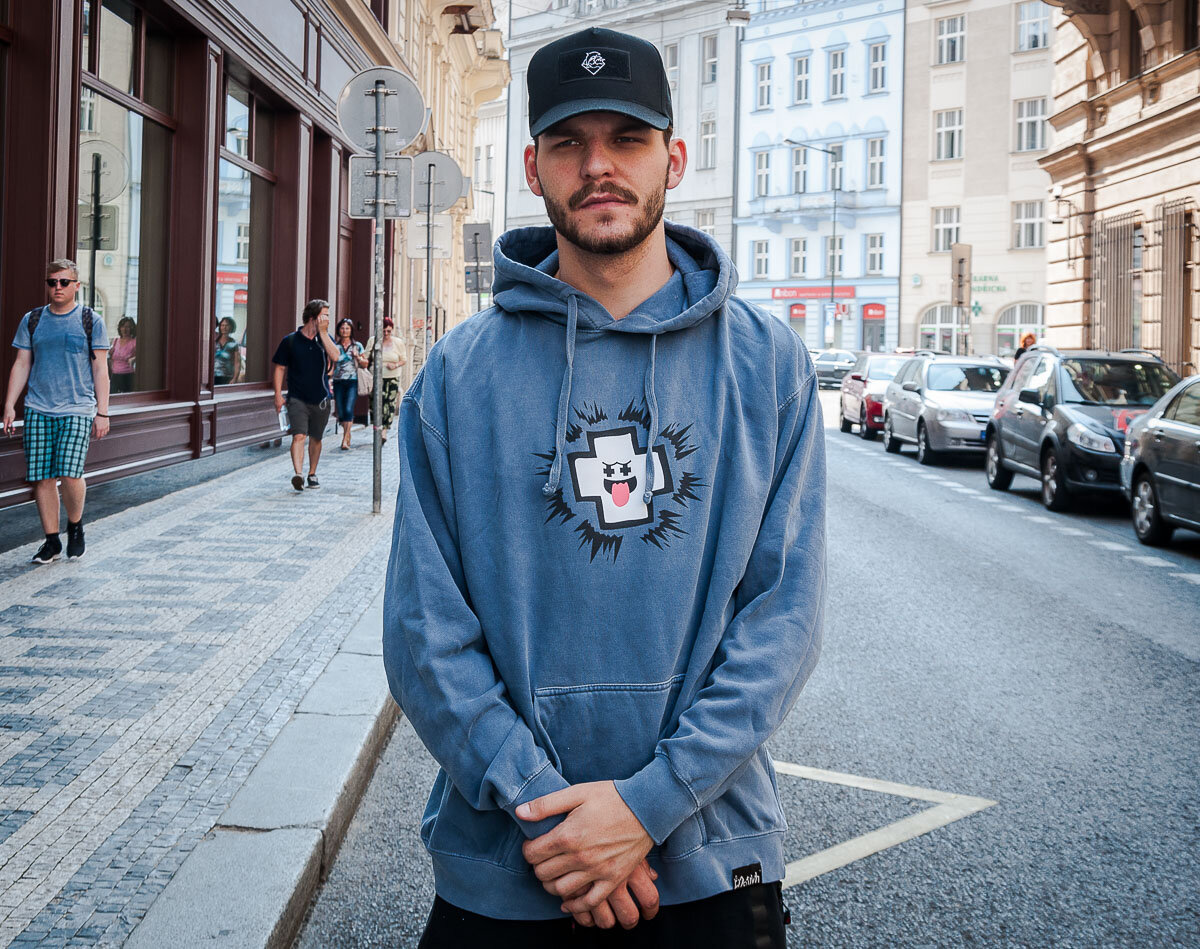 Pink online promo hoodie