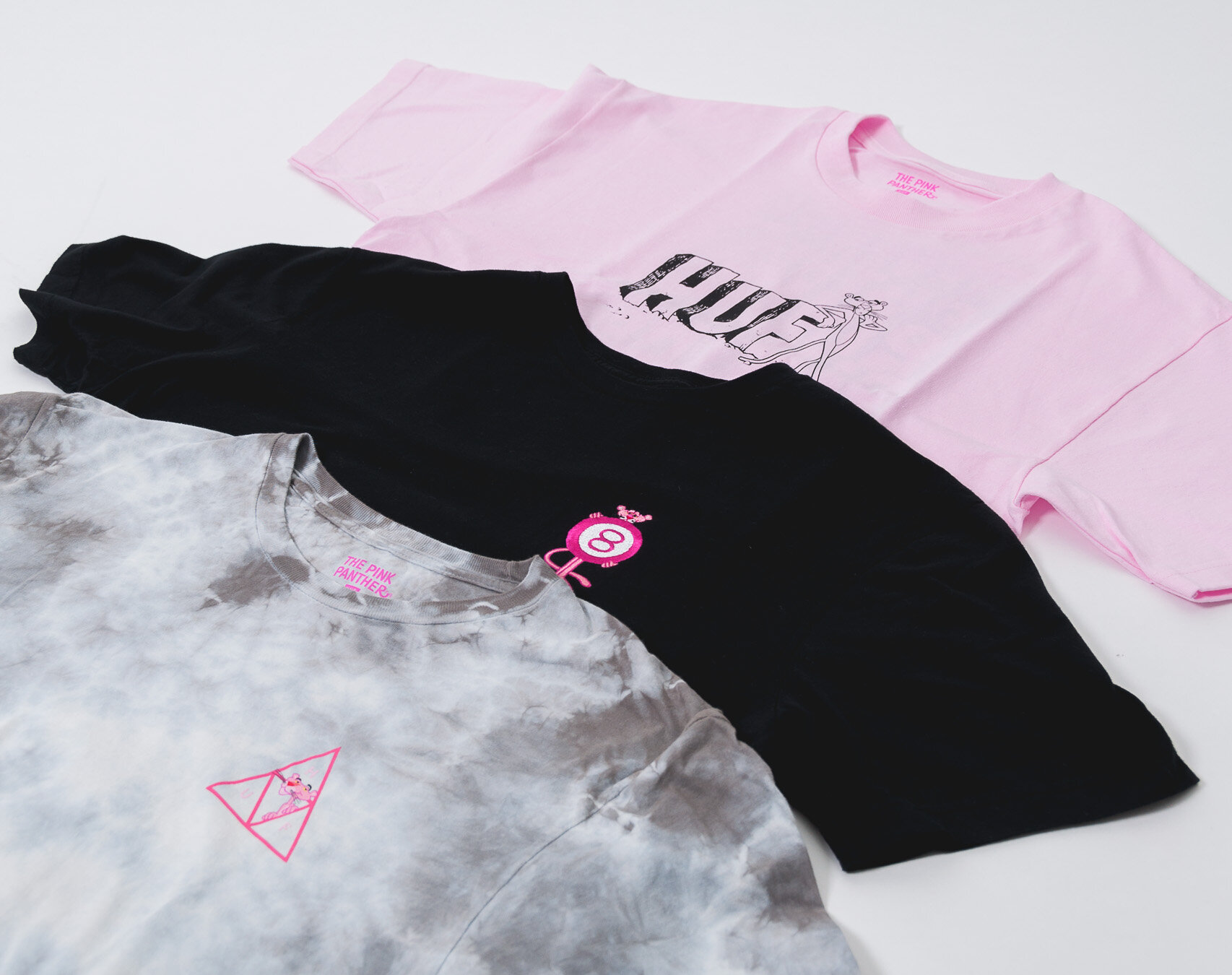 Triko HUF Pink Panther Revenge Pink Snapbacks