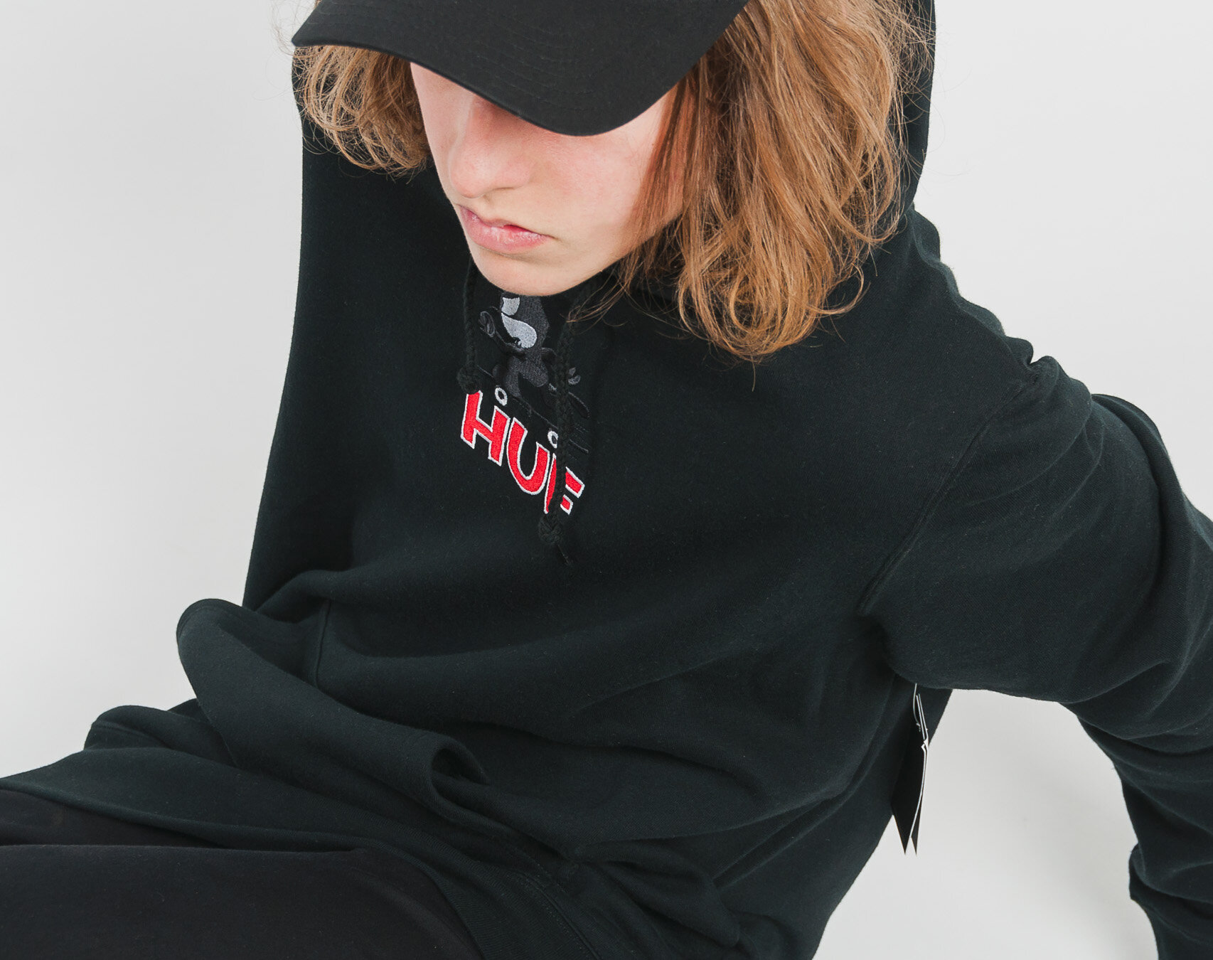 Huf felix hotsell the cat hoodie