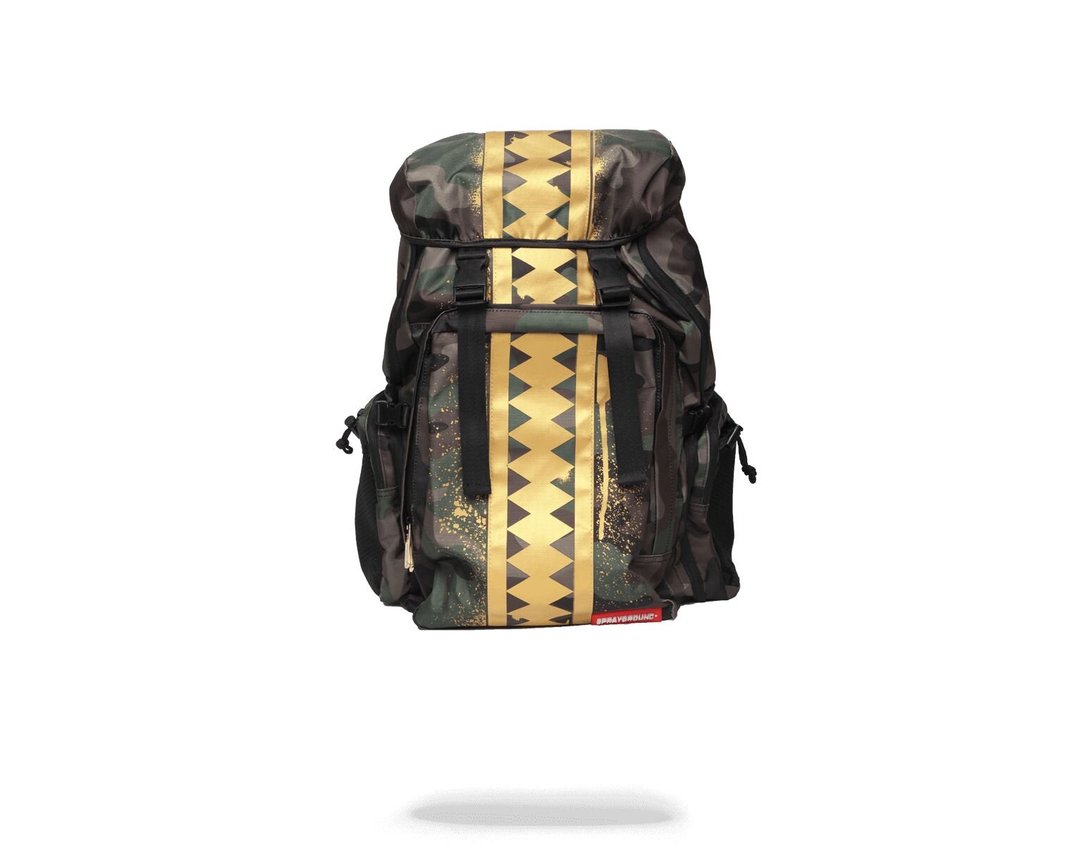 Batoh Sprayground Top Gear Vsm Gold Stencil Camo Shark Snapbacks