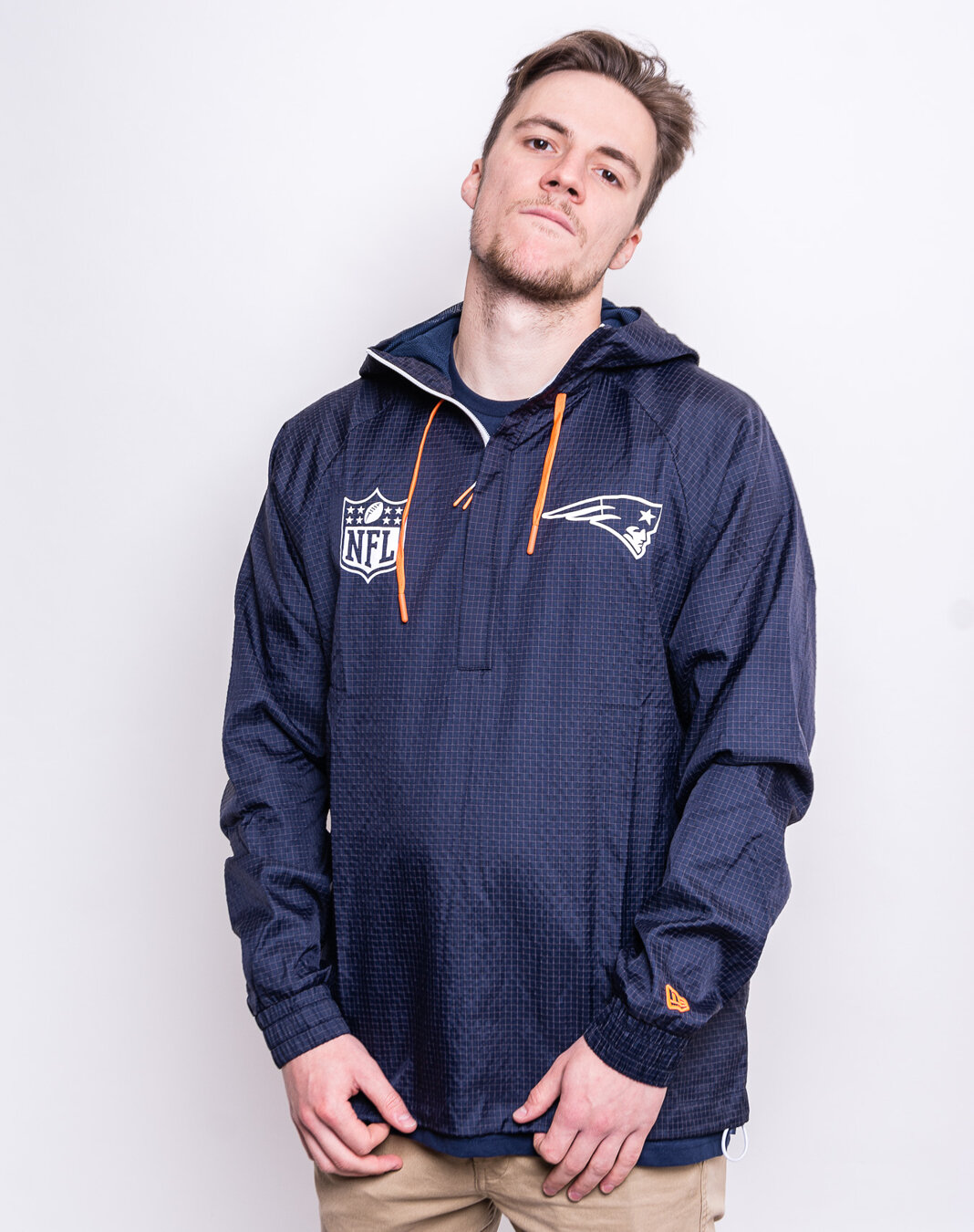 Bunda New Era New England Patriots Windbreaker Snapbacks Cz