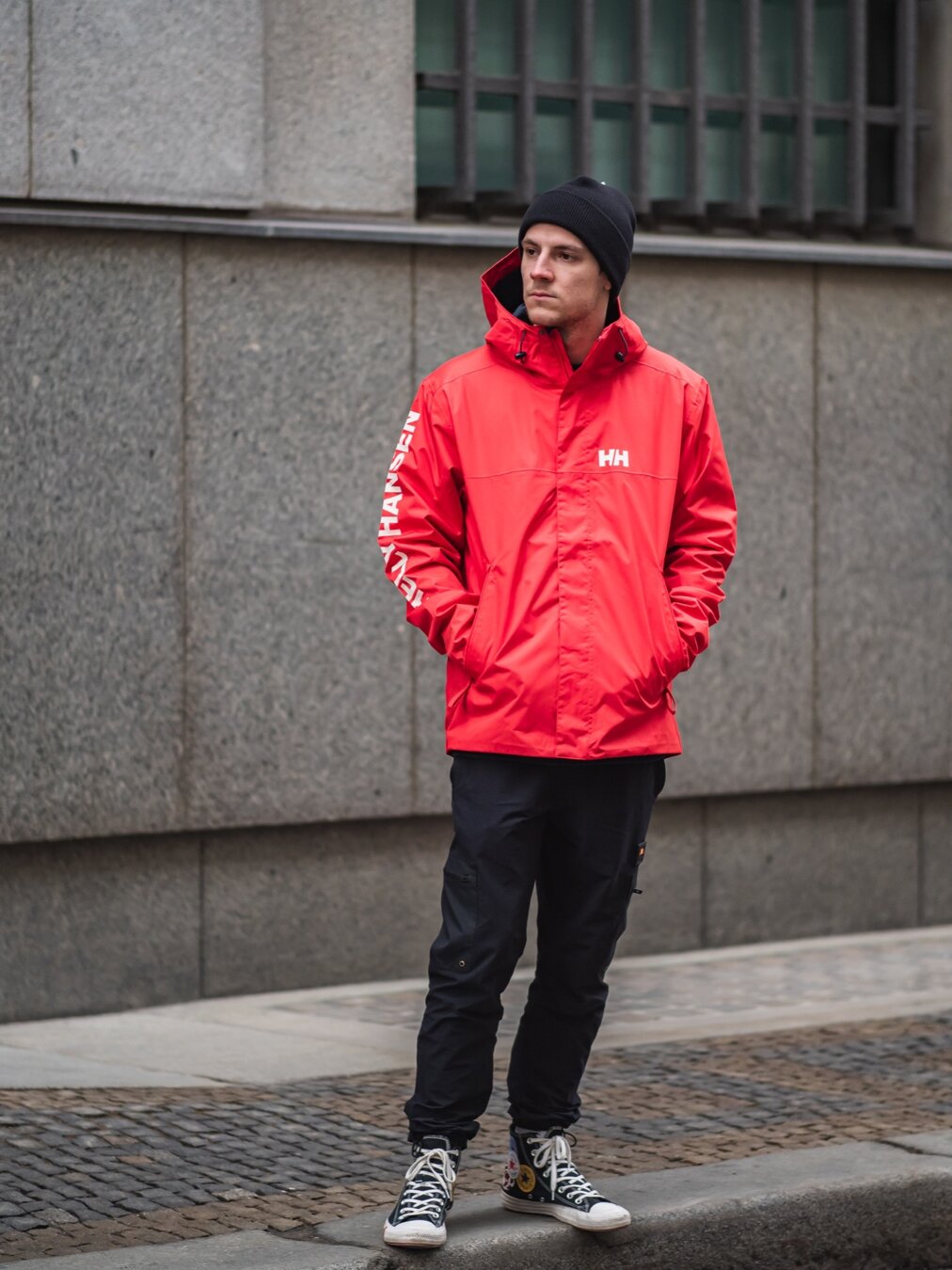 Bunda Helly Hansen Ervik Jacket 224 Alert Red Snapbacks