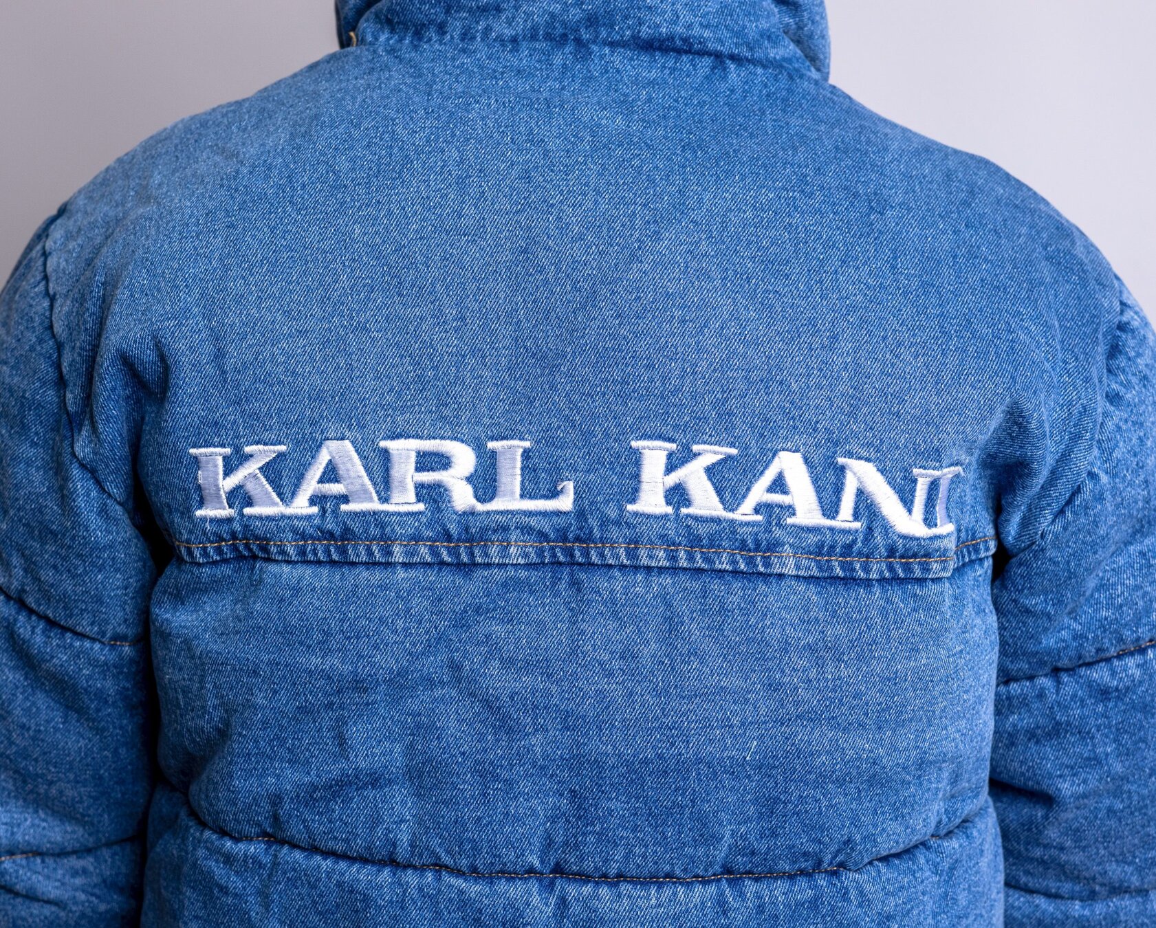 Karl kani og discount denim windbreaker blue