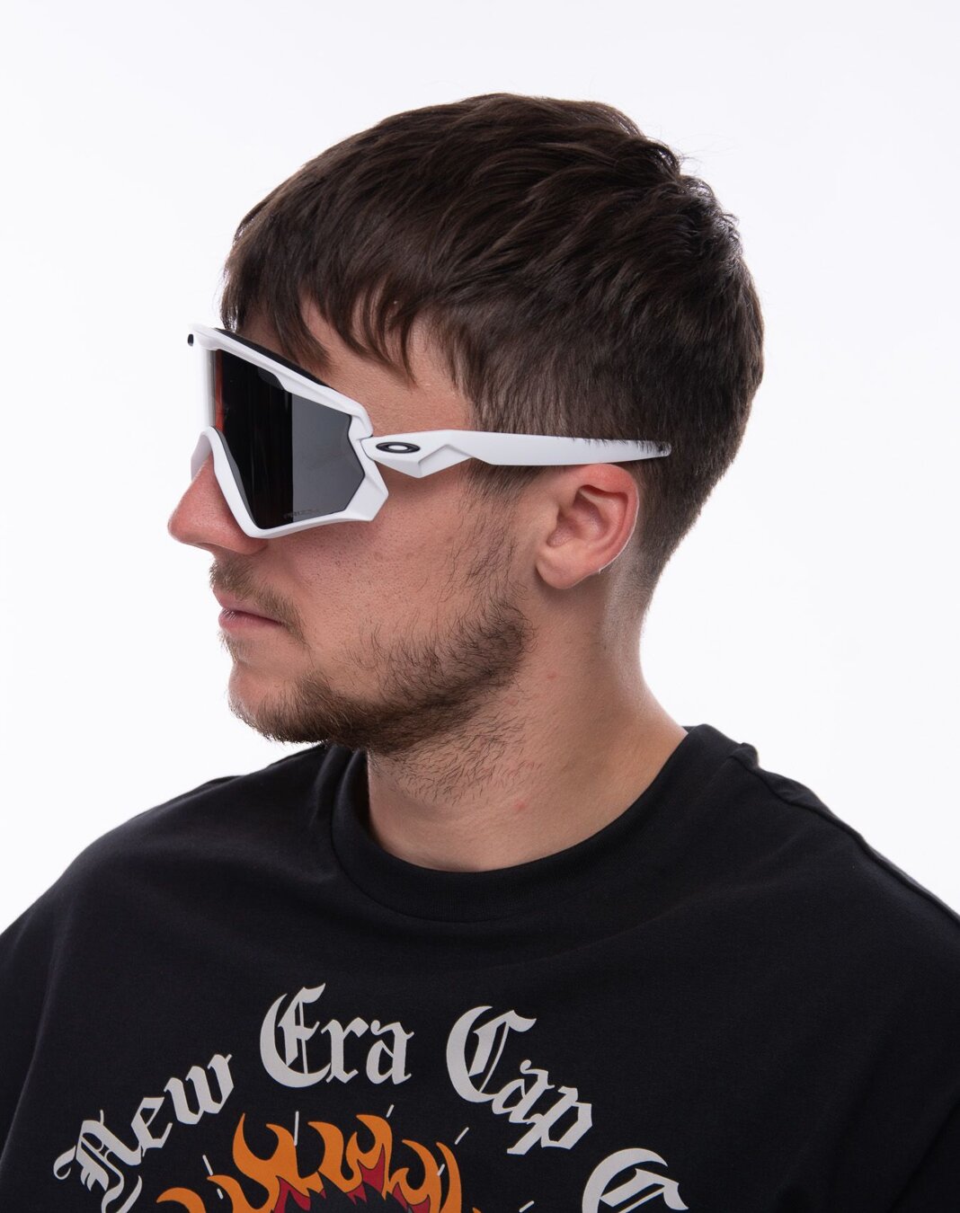 Slune n Br le Oakley Wind Jacket 2.0 Matte White Prizm Black
