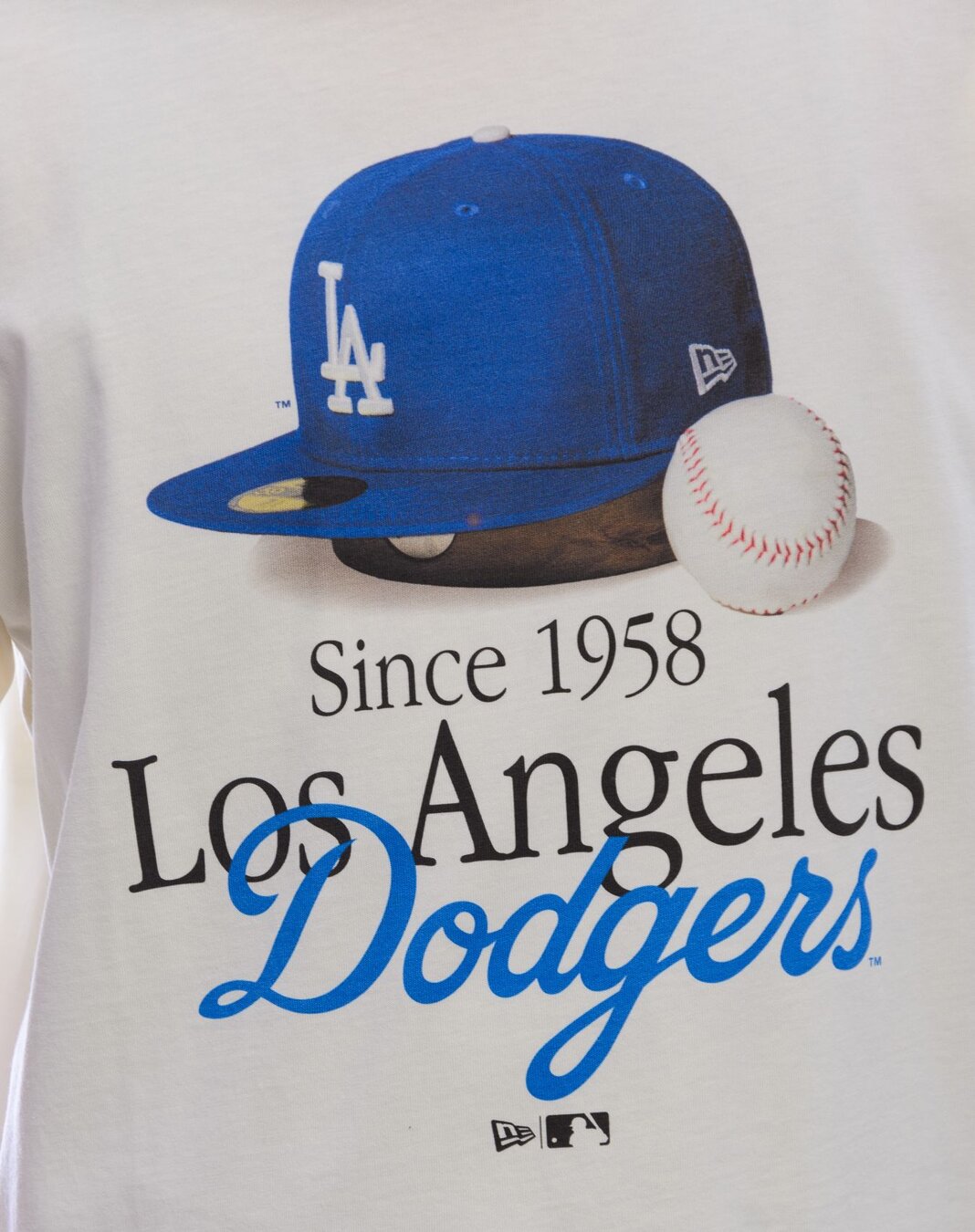 Newera■MLB LA Dodgers History Script T-shirt ■送料込 Newera□MLB LA Dodgers History Script T-shirt □送料込 (New