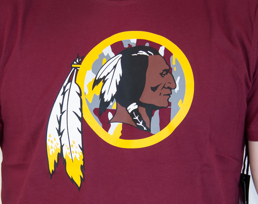 Camo outlet redskins shirt