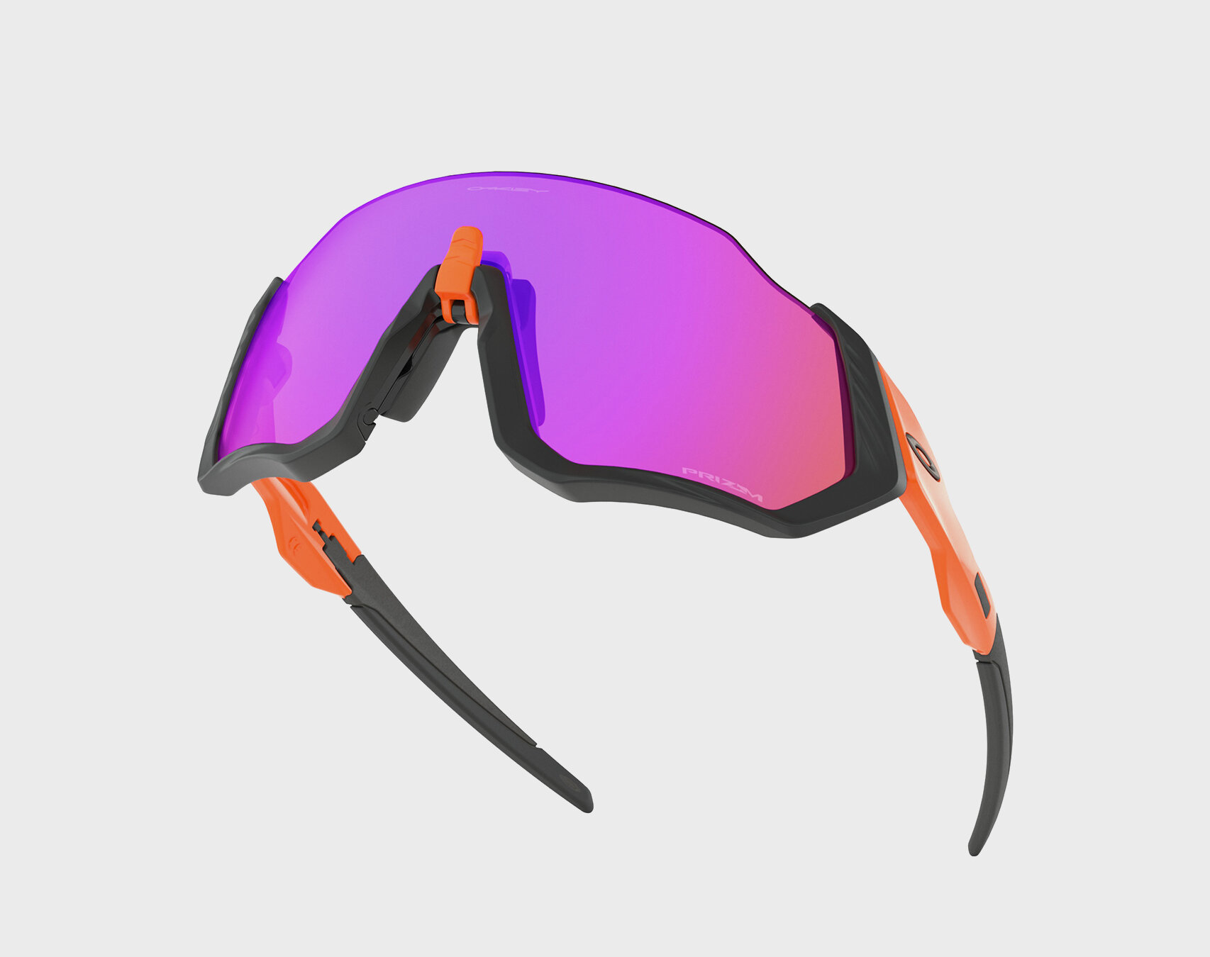 Oakley flight jacket orange deals