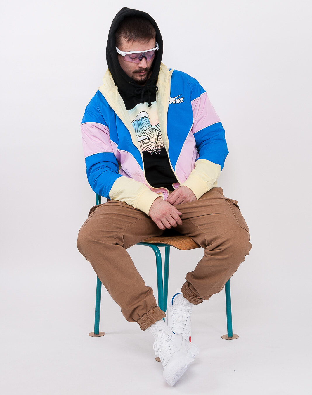 Pink dolphin windbreaker best sale tsunami