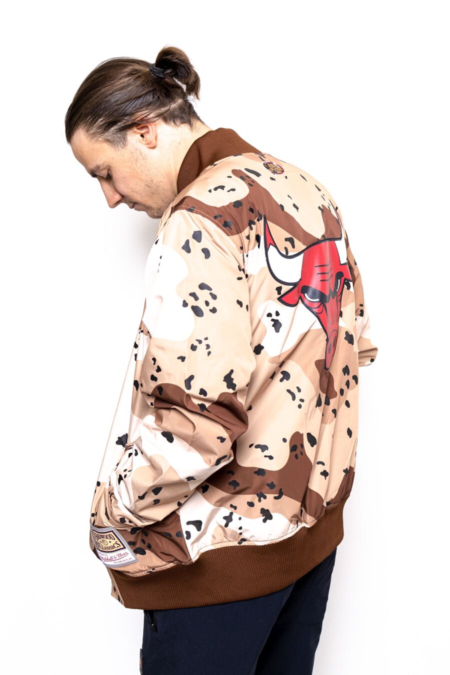 Sweatshirts Mitchell & Ness Nba Chicago Bulls Camo Reflective Hoodie • shop