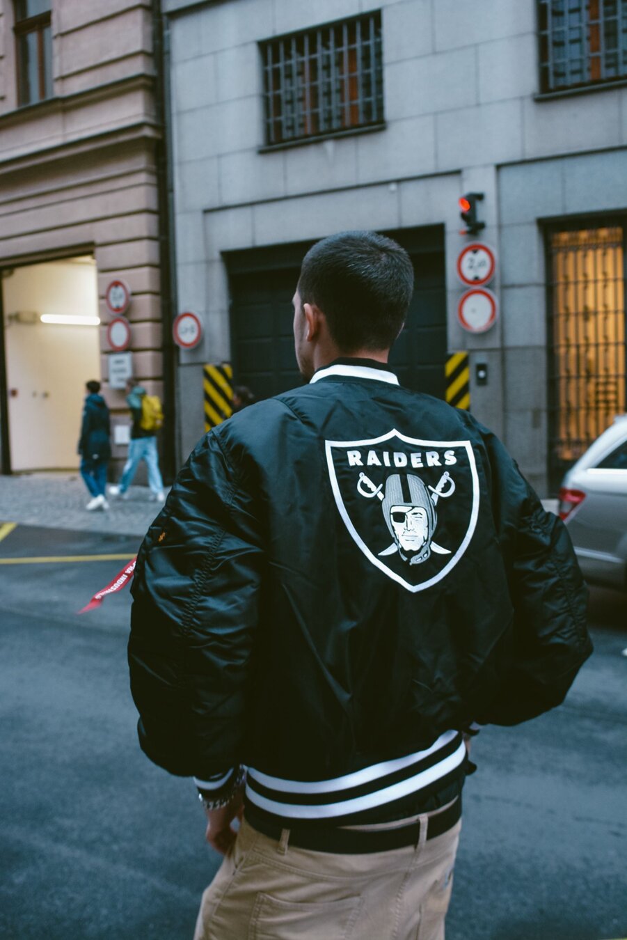 Las Vegas Raiders Bomber Jacket