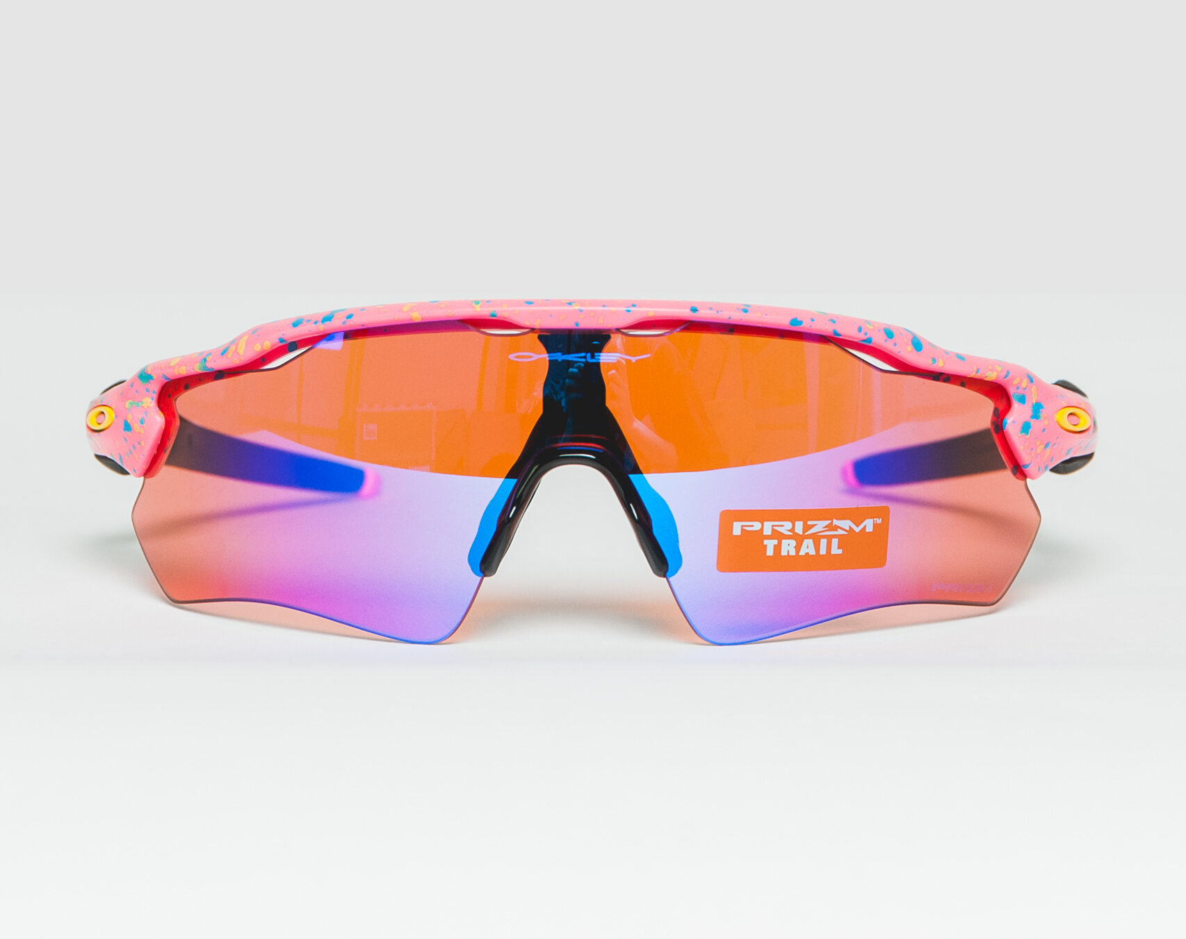 Slune n Br le Oakley Radar EV Path Splatter Neon Pink Prizm Trail