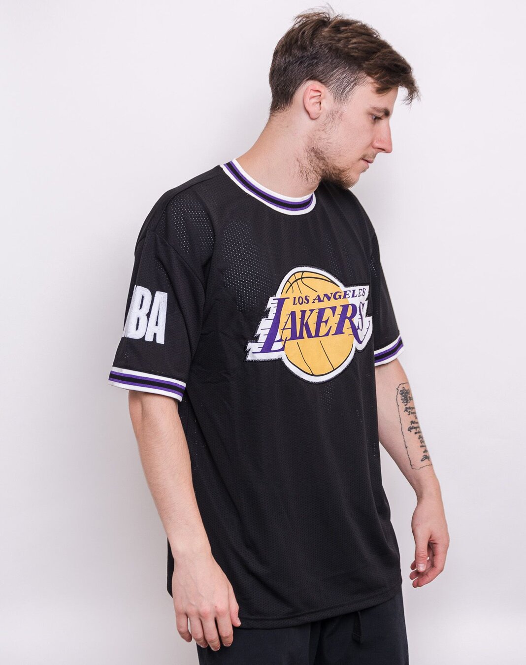 Triko New Era NBA PhotoGraphic Tee Los Angeles Lakers Black