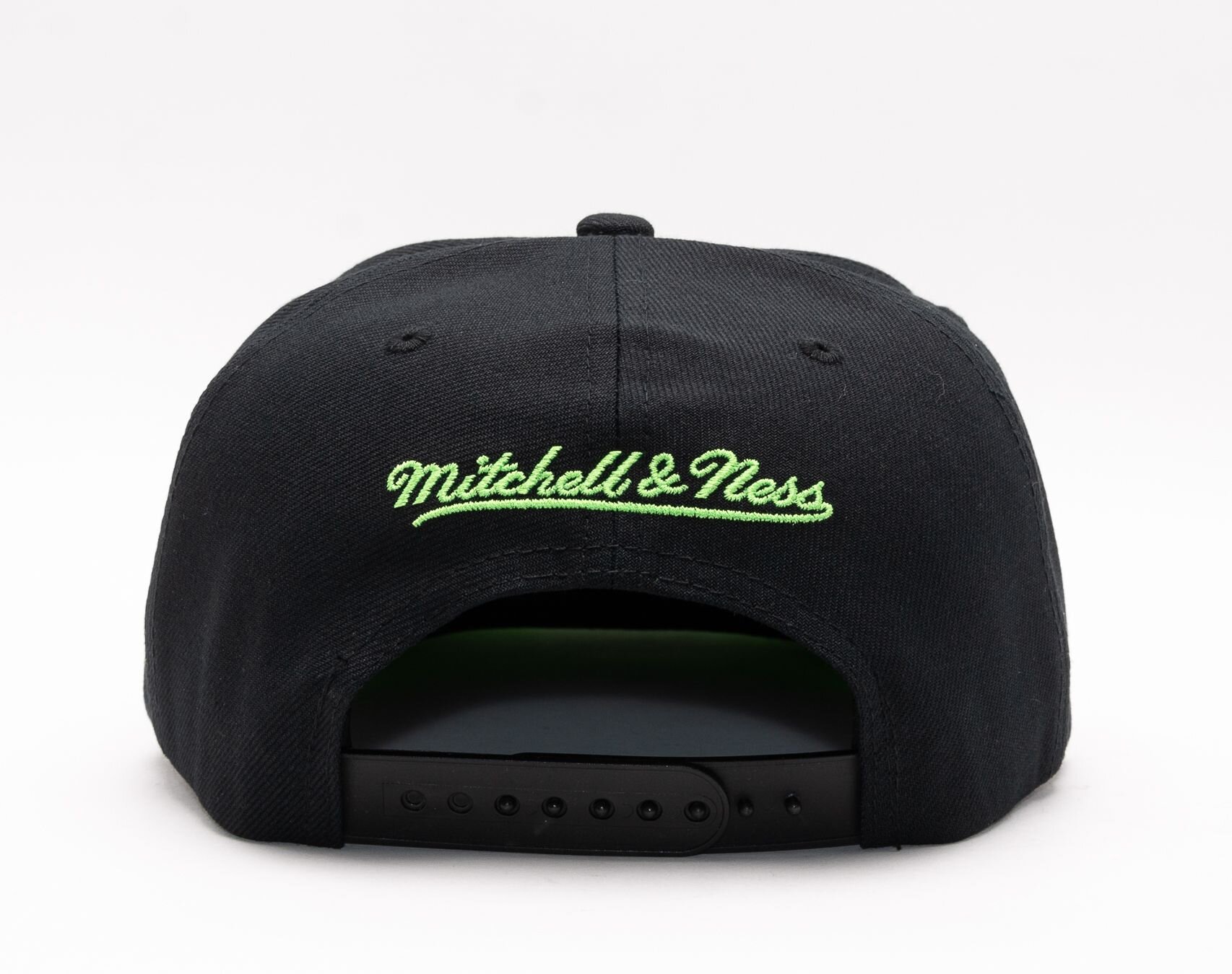 Chicago Bulls Mitchell & Ness Slime Drip Snapback Hat - Black