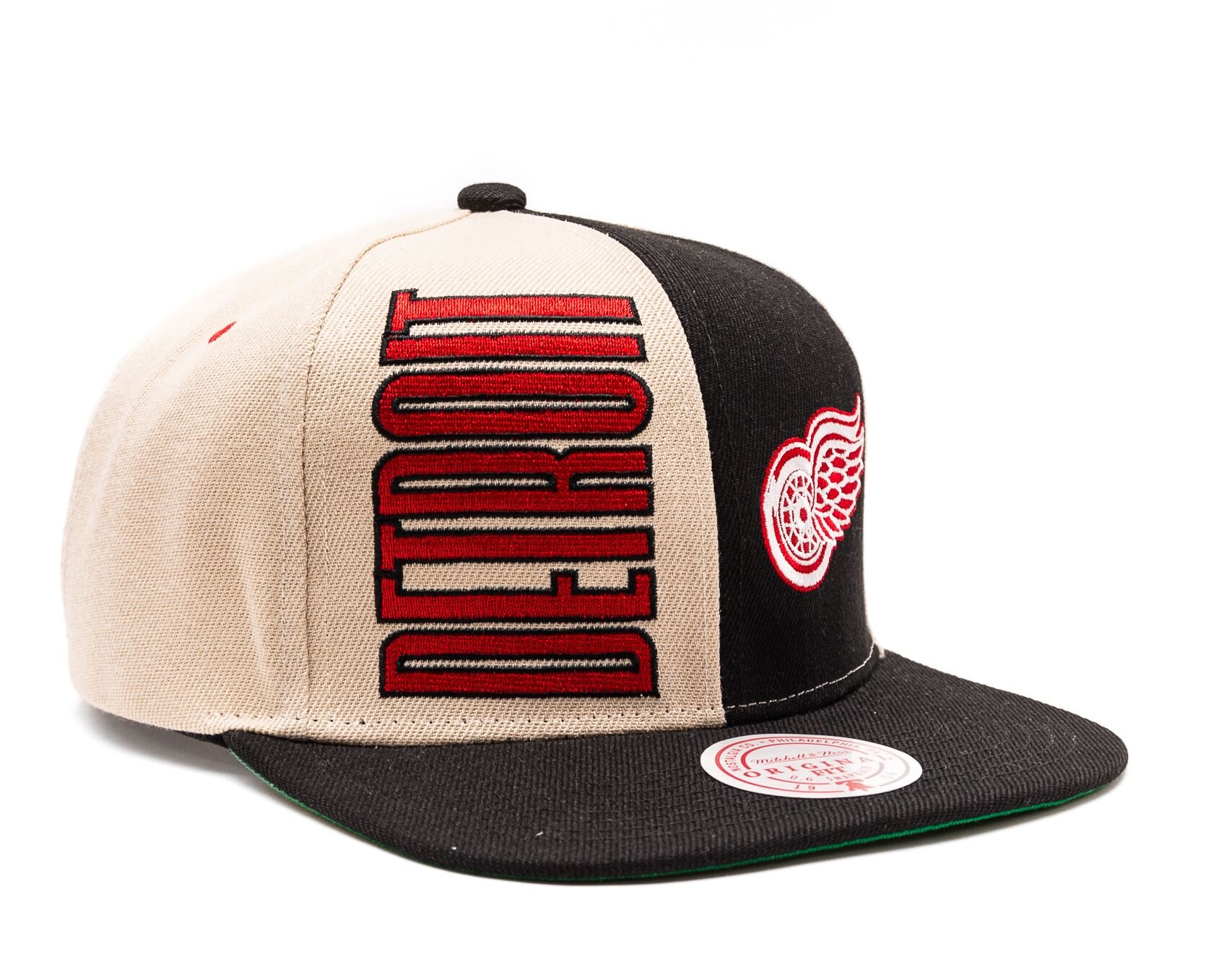 Mitchell & Ness Detroit Red Wings Pop Panel Snapback Hat | HHSS5371-DRWYYPPPOFWH