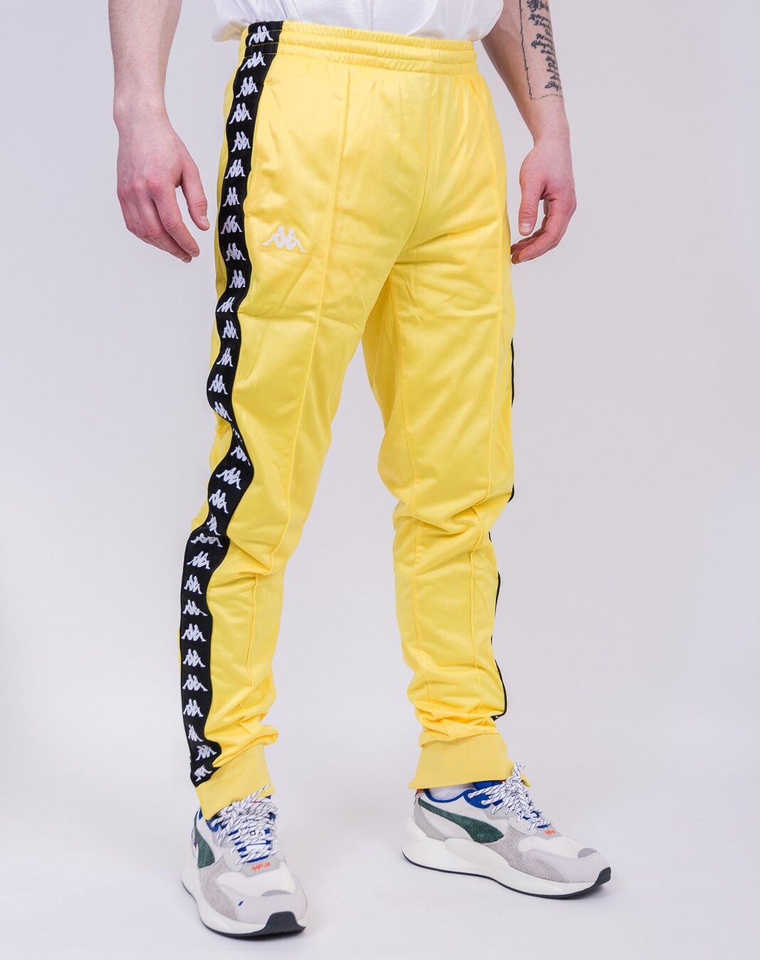 Tepl ky Kappa 222 Banda Rastoria Slim BZ0 Yellow Snapbacks