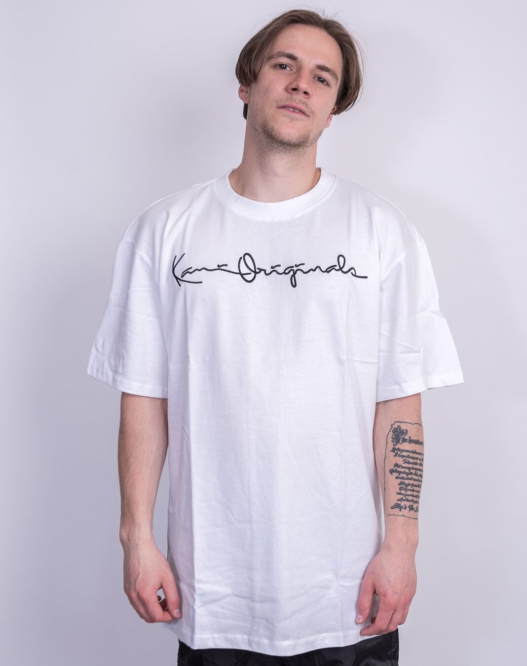 Triko Karl Kani KK Originals Tee 6030276 White - Snapbacks