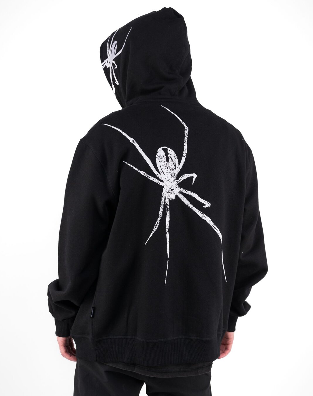 Mikina Wasted Paris Hoodie Full Zip Sick Black - Snapbacks