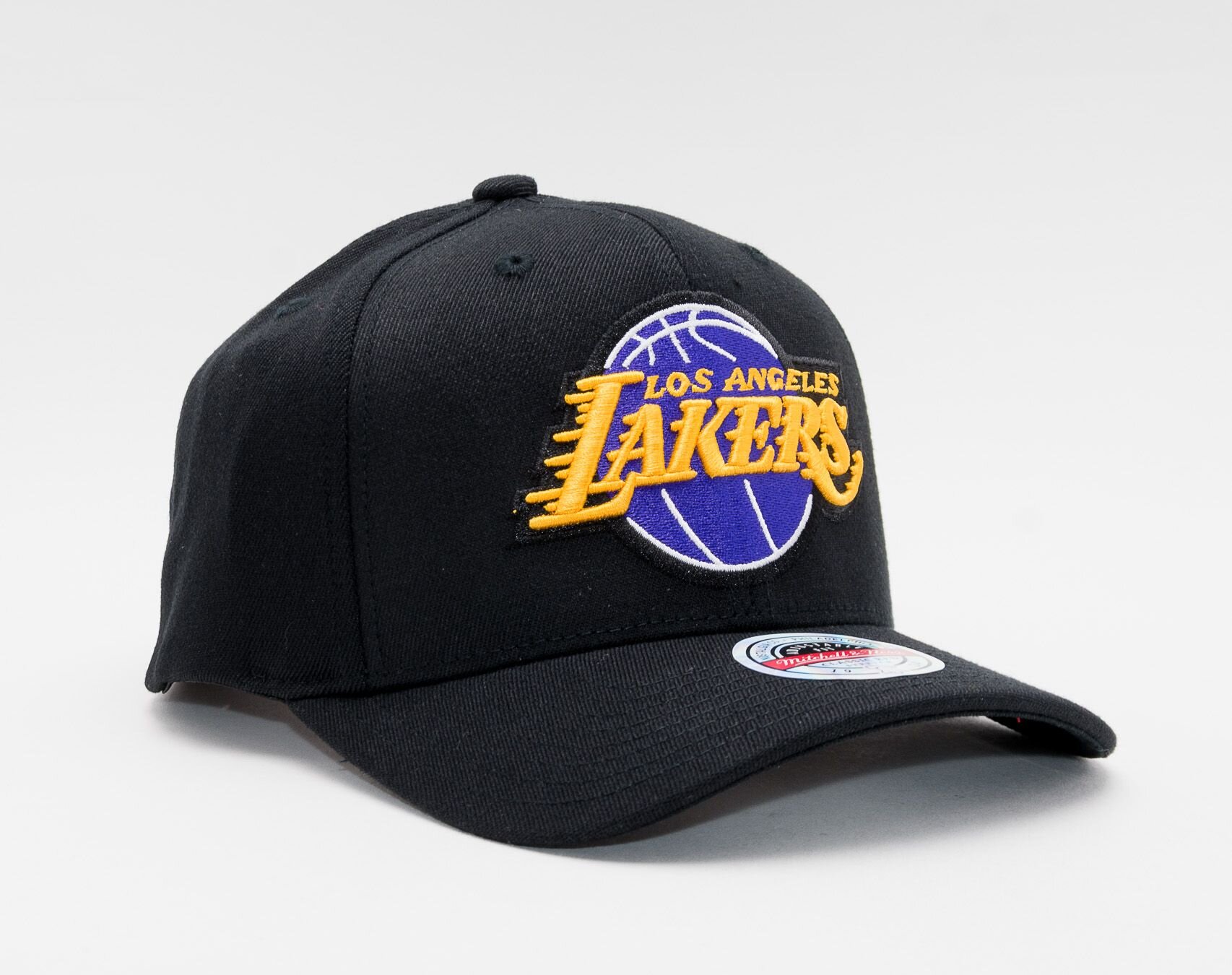 Mitchell & Ness Altered Flip Redline Snapback Cap LA Lakers Black 