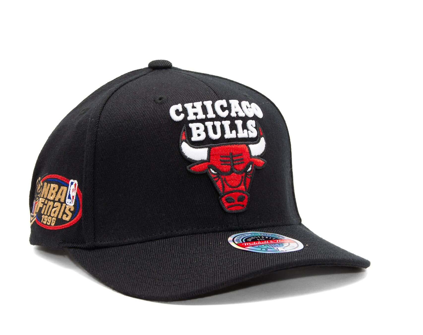 Mitchell & Ness Chicago Bulls Top Spot Black Snapback Hat