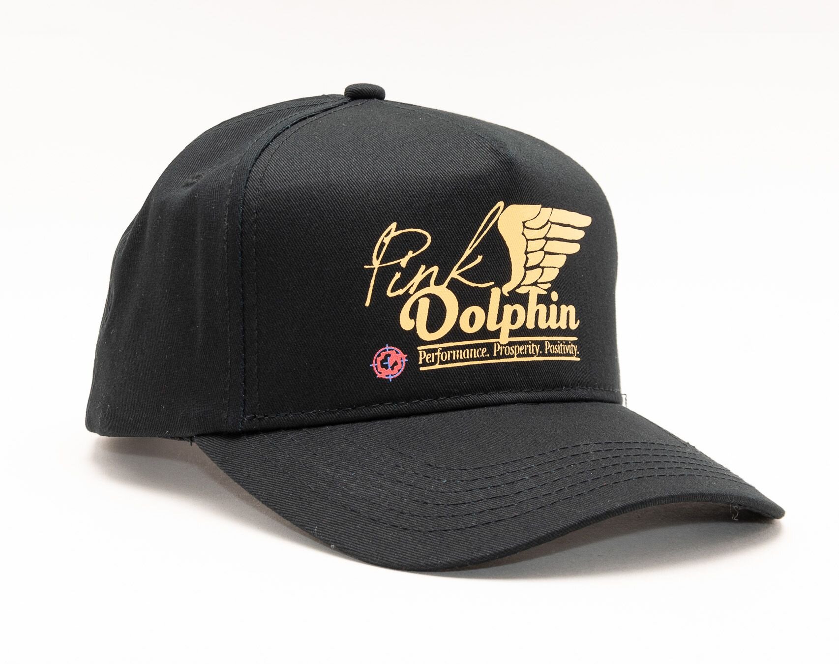 Pink dolphin cap on sale