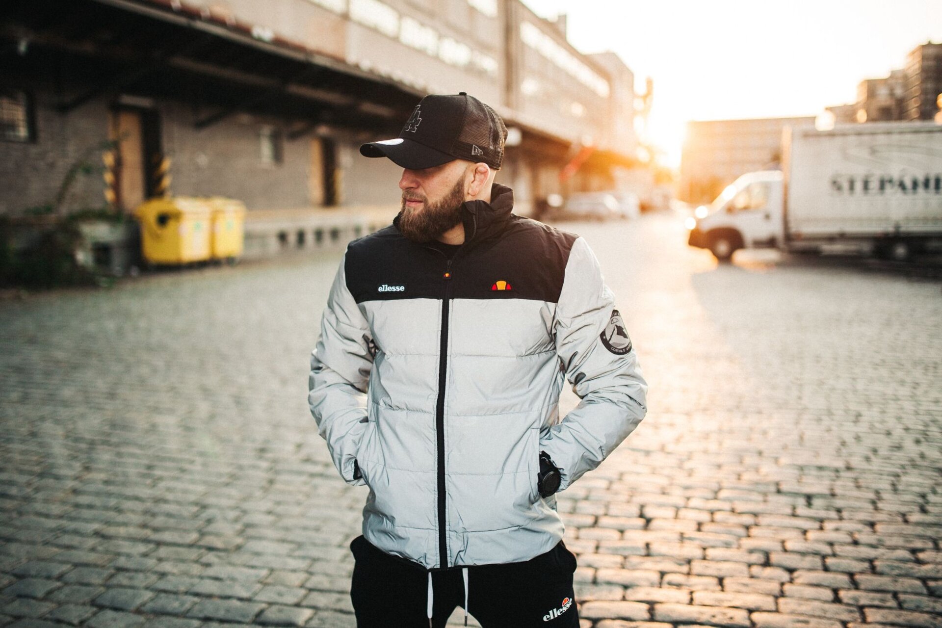 Bunda Ellesse Nebula Jacket Reflective Snapbacks