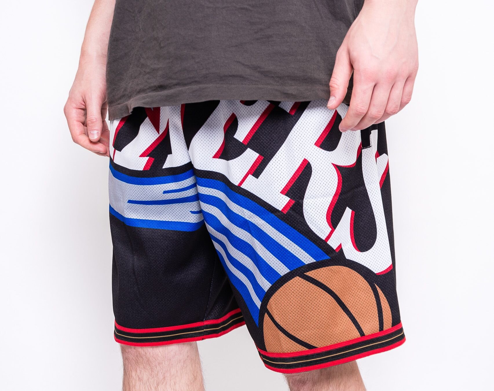 76ers big face shorts