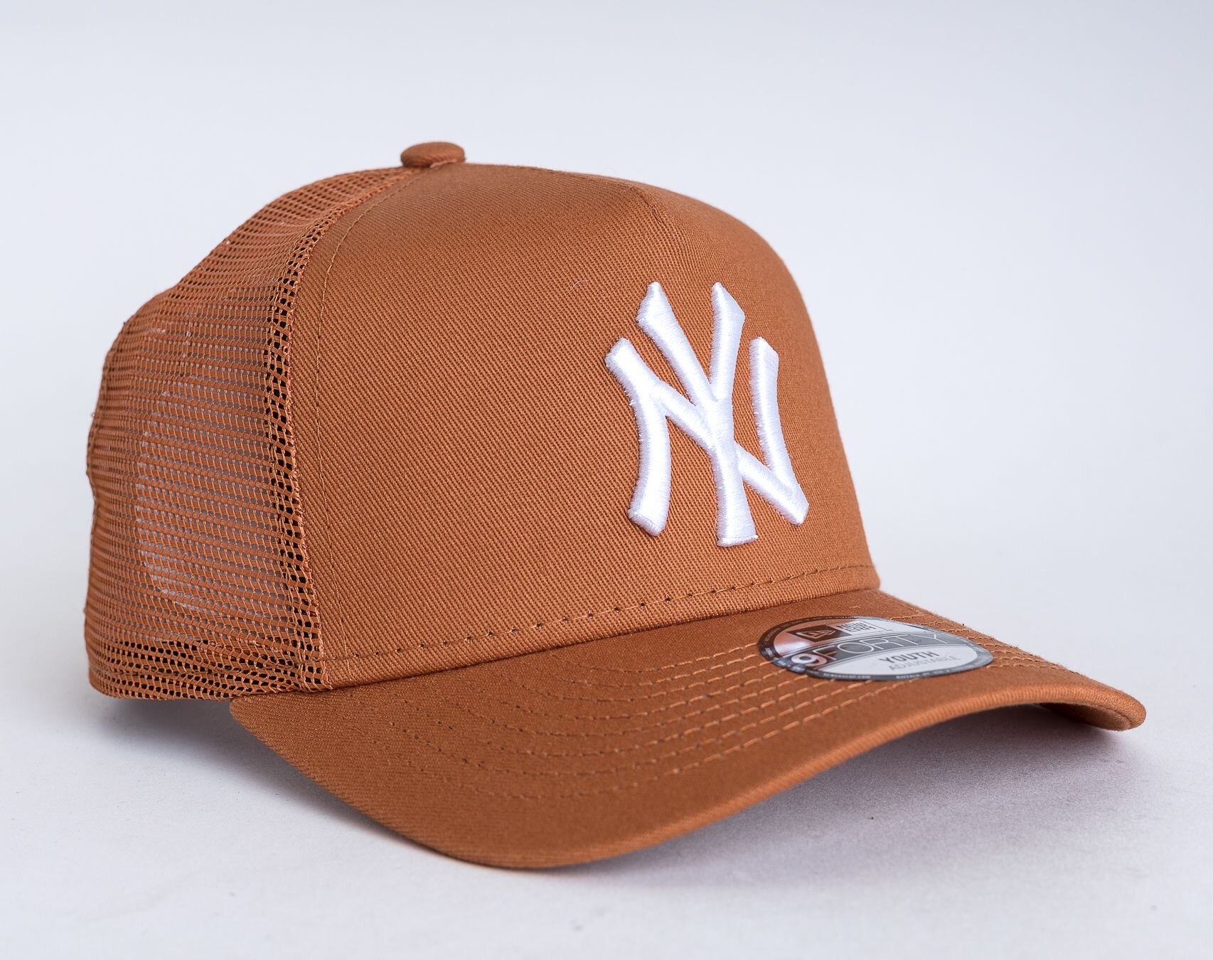 Casquette Trucker New Era - New York Yankees Orange - Taille Unique - Neuf Avec étiquettes