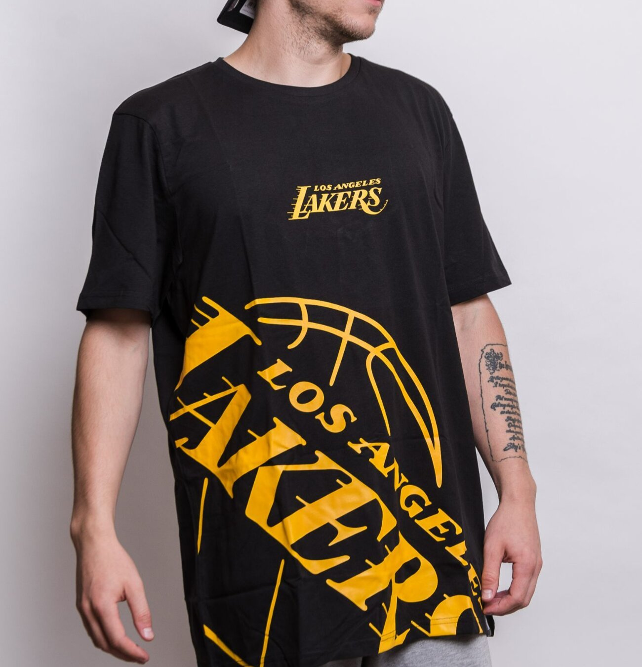 Triko New Era NBA PhotoGraphic Tee Los Angeles Lakers Black