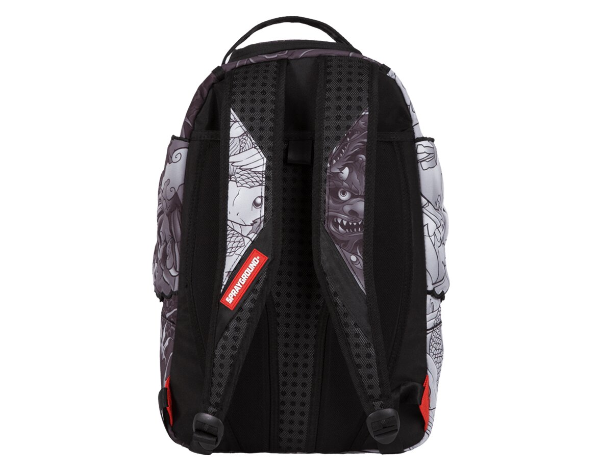 Batoh Sprayground Yin Yang Wings Black White Snapbacks