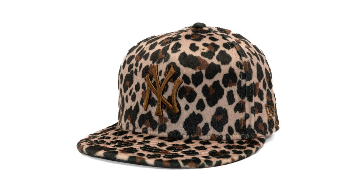 Kšiltovka New Era - Animal Pack 59FIFTY MLB Leopard Print - NY Yankees ...