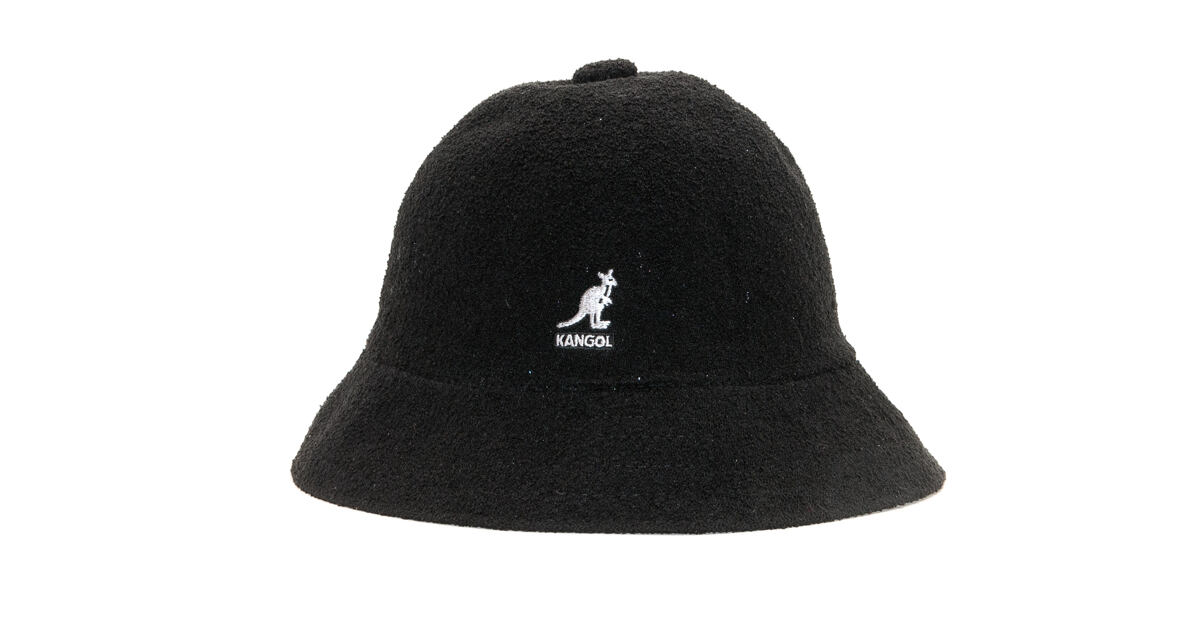 Klobouk Kangol Bermuda Casual Black Snapbacks