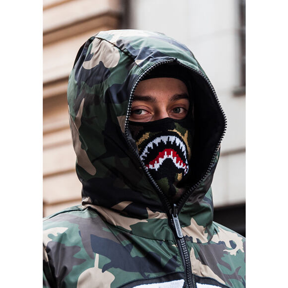 Kukla Sprayground Mouth Shark Ski Mask Camo